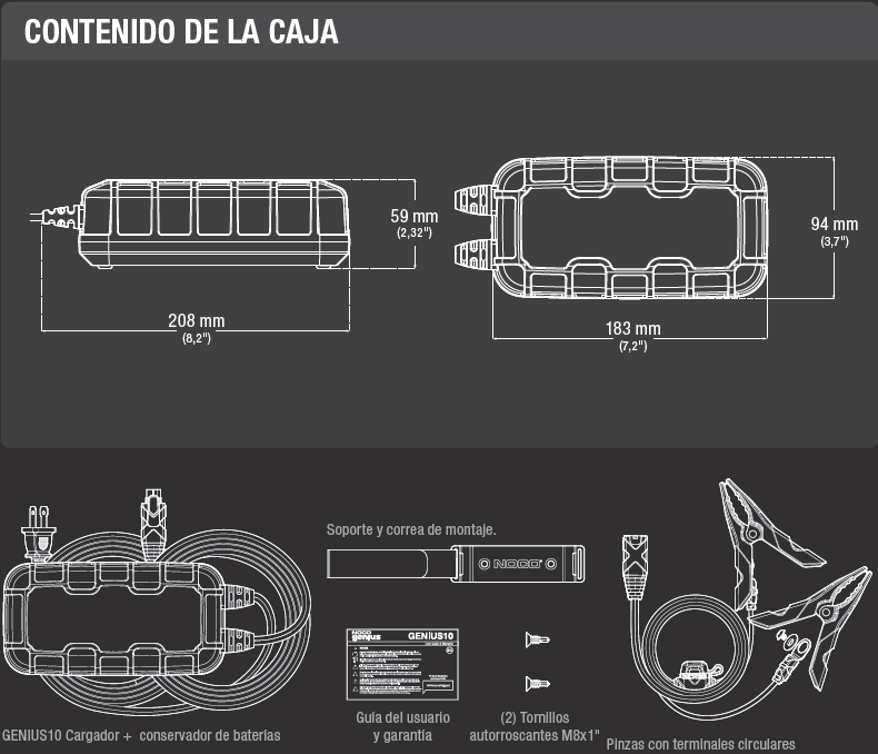 Cargador de baterías NOCO GENIUS 10 - Imagen 8