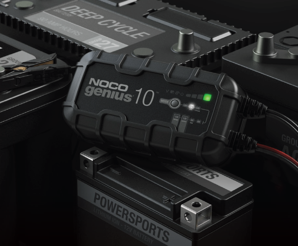 Cargador y mantenedor de baterías Noco Genius 10
