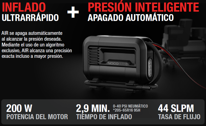 NOCO AIR15 inflador de neumáticos
