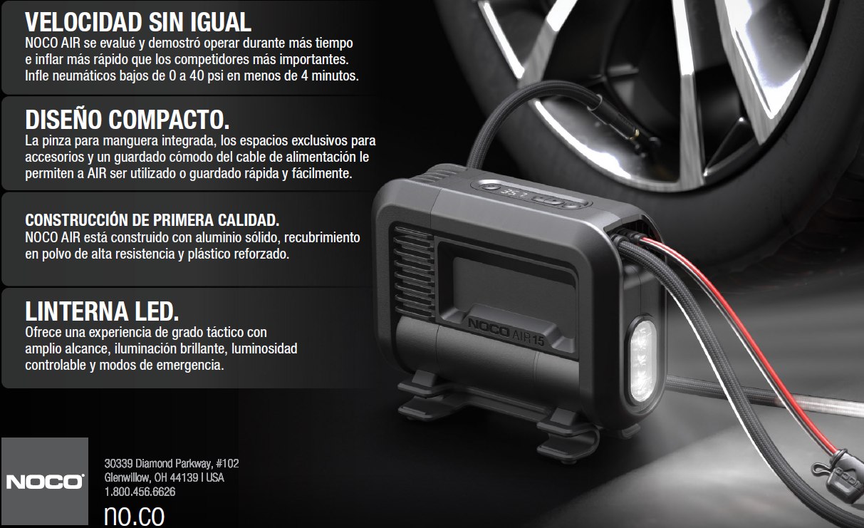 NOCO AIR20 inflador de neumáticos